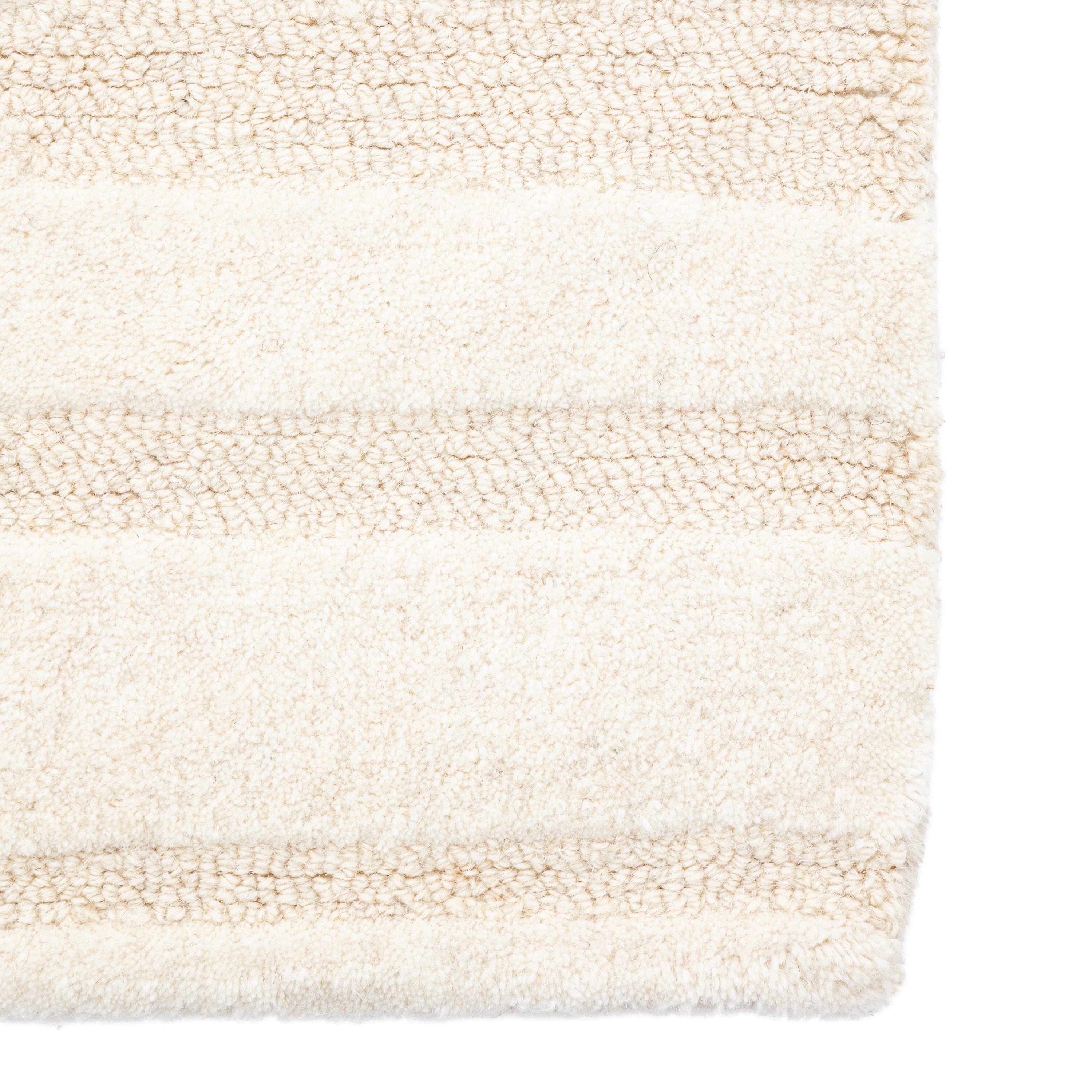 Clifton Cream Tufted Tonal Rug 160x230